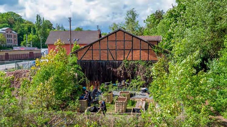 Auf dem Gelände des Güterbahnhofs  dürfen  Coburger künftig ihr eigenes gemüse anpflanzen.Stadt Coburg