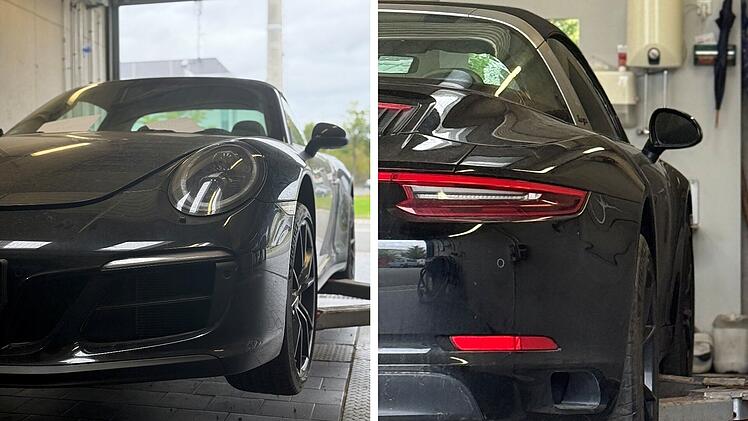 Polizei beschlagnahmt gestohlenen Porsche auf A9 bei Bayreuth