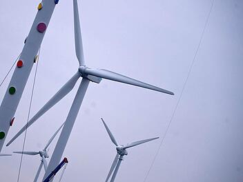 Windkraftanlagen. Foto: dpa