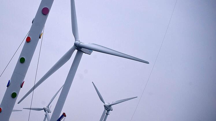 Windkraftanlagen. Foto: dpa