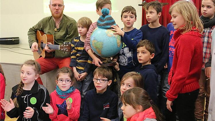 Mit Musik aus Hammelburg für eine bessere Welt. Foto: Gerd Schaar
