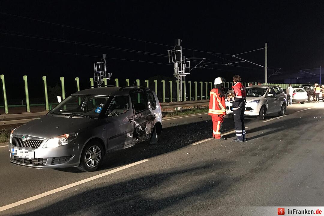 Unfall auf der B4 bei Kemmern