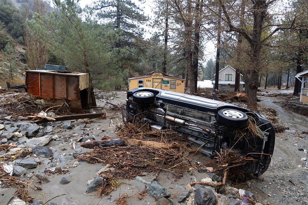 Unwetter in Kalifornien