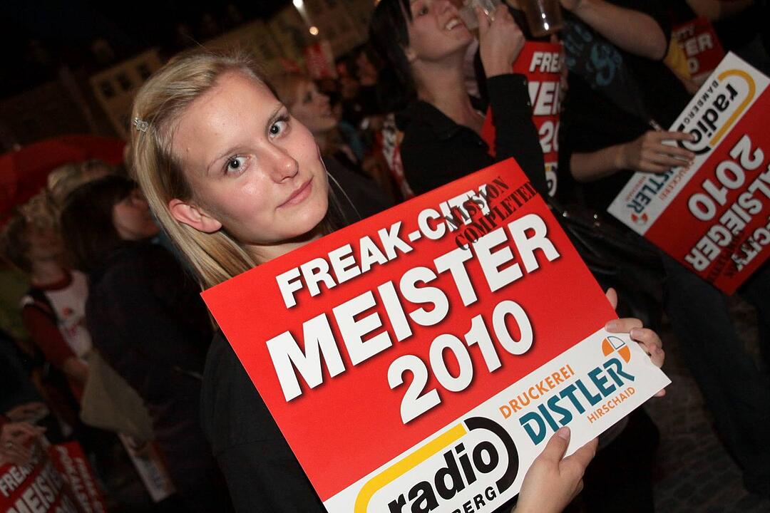 Meisterfeier Brose Baskets Bamberg Maxplatz