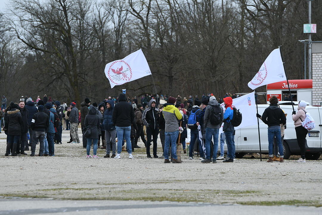 "Mega-Demo in Nürnberg"