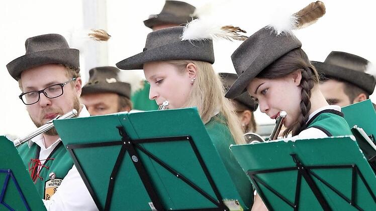 Wie alle Kapellen gaben auch die Wildfleckener ihr Bestes. Foto: >Sebastian Schmitt-Mathea
