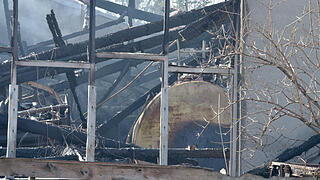 Scheunenbrand in Iphofen