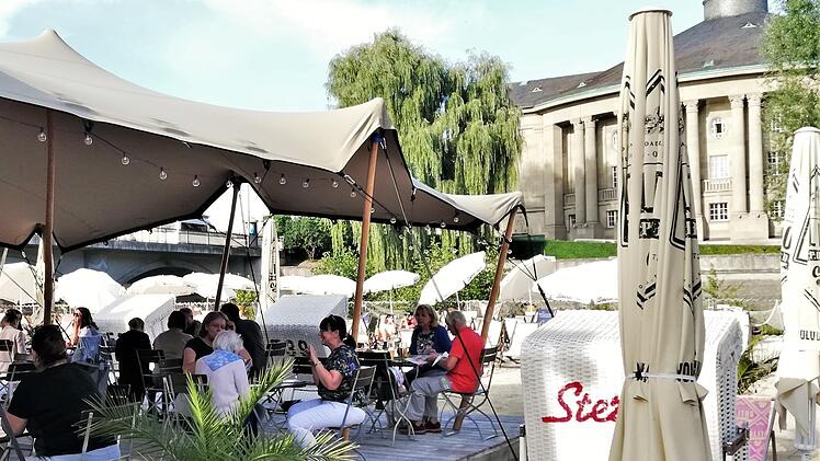 Bad Kissingens Stadtstrand bringt maritime Atmosphäre in die Kurstadt