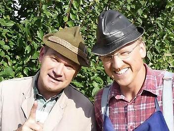 "Gotthold und Eustach" alias Martin Wachenbrönner und Fredi BreunigFoto: Anton Then