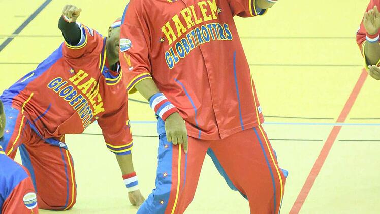 Am Dienstag waren die Harlem Globetrotters zu Gast in Coburg. Foto: Matthias Hoch