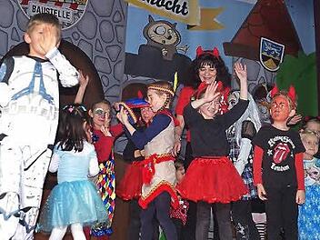 "Teuflisch gut" war der Auftritt der Kinderturngruppe des TSV Steinberg. Foto: Heike Schülein