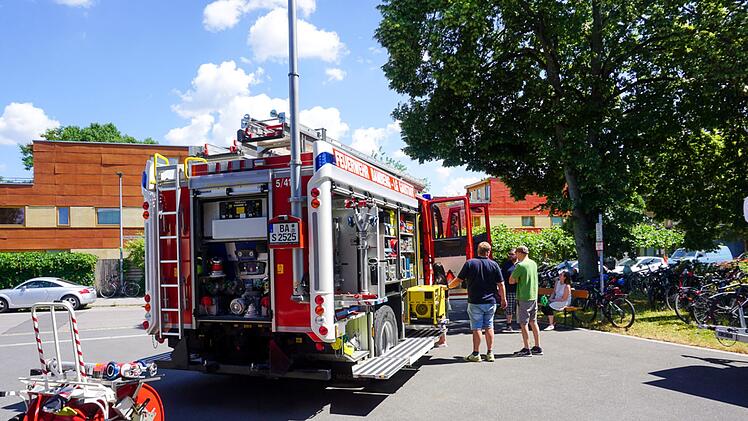 Bamberg: Feuerwehr veranstaltete den "Tag der offenen Tore" - das waren die Highlights