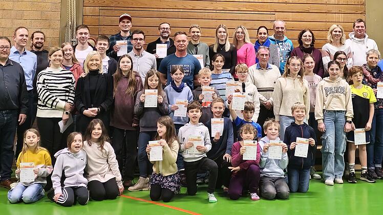 Die erfolgreichen Sportlerinnen und Sportler