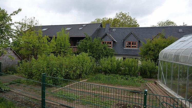 Blick auf die Ferienwohnungen des Daumahofs  Foto: Ronald Rinklef