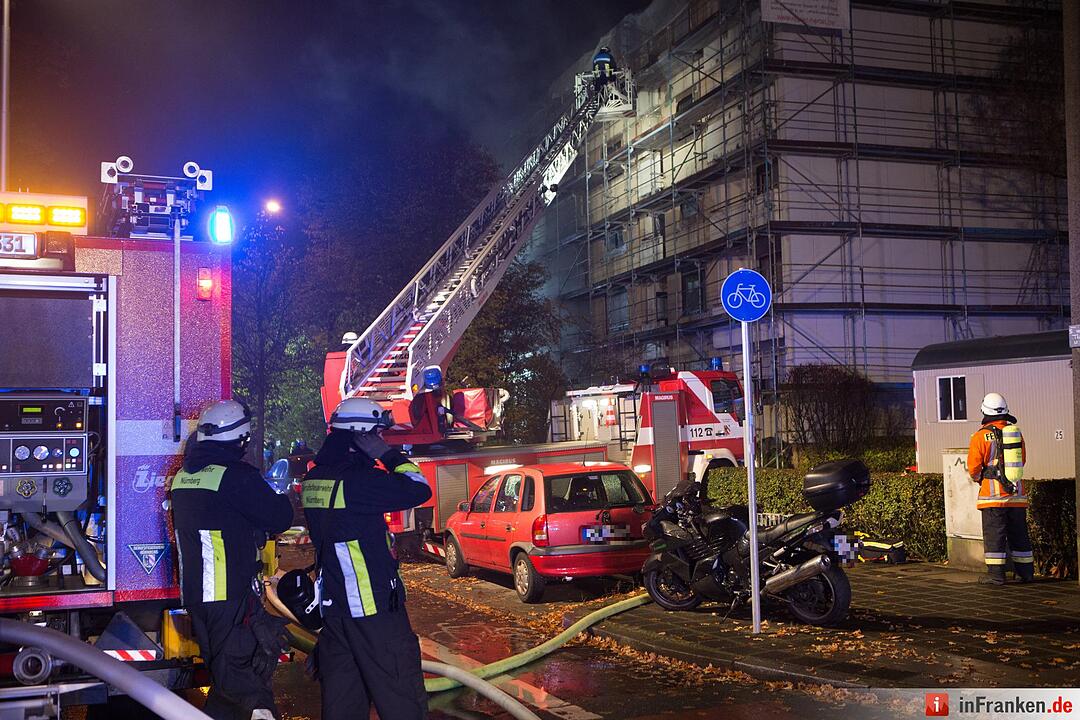 Mehrere Verletzte bei Wohnungsbrand in Nürnberg
