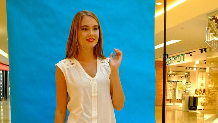 Miryam aus Kronach hofft beim Cover-Casting von "Maxi" zu gewinnen. Fotos: Nikolas Pelke