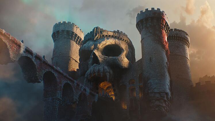 Alleine bei diesem Bild wird vielen Kindern der 80er das Herz aufgehen: Castle Grayskull, gewisserma&szlig;en das Zentrum von He-Mans &uuml;bernat&uuml;rlicher Macht, sieht in "Masters of the Universe" genau so aus, wie man es von fr&uuml;her kennt.