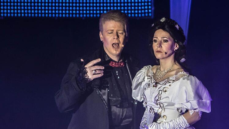 "Nacht der Musicals" im Coburger Kongresshaus: Szene aus "Elisabeth".Foto: Jochen Berger