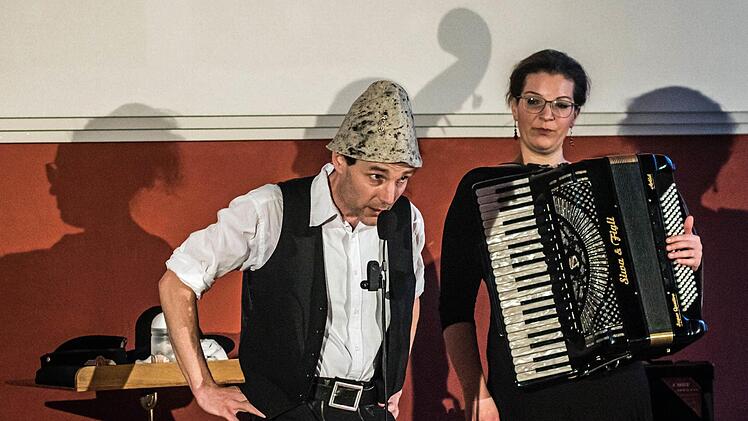 "A Glezele Vayn" gastierte im Coburger "Haus Contakt".Foto: Jochen Berger