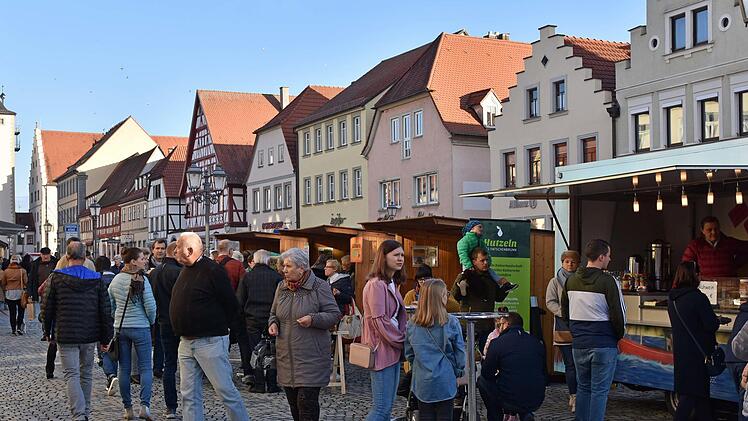 Bei schönem Wetter kamen viele Besucher am verkaufsoffenen Sonntag nach Haßfurt.