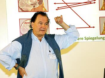 Das Impulsreferat zur Eröffnung des Fortbildungstages für Erzieherinnen und  Kinderpflegerinnen hielt der Regensburger Professor Dr. Thomas Loew. Foto:  Dieter Britz