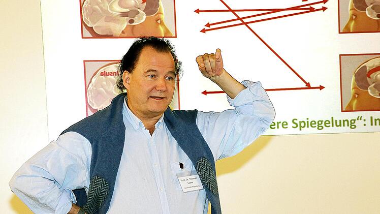 Das Impulsreferat zur Eröffnung des Fortbildungstages für Erzieherinnen und  Kinderpflegerinnen hielt der Regensburger Professor Dr. Thomas Loew. Foto:  Dieter Britz