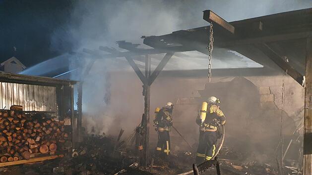 Die Feuerwehr am Einsatzort Foto: Freiwillige Feuerwehr Forchheim