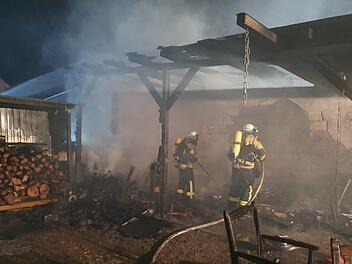 Die Feuerwehr am Einsatzort Foto: Freiwillige Feuerwehr Forchheim