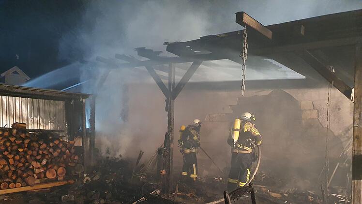 Die Feuerwehr am Einsatzort Foto: Freiwillige Feuerwehr Forchheim