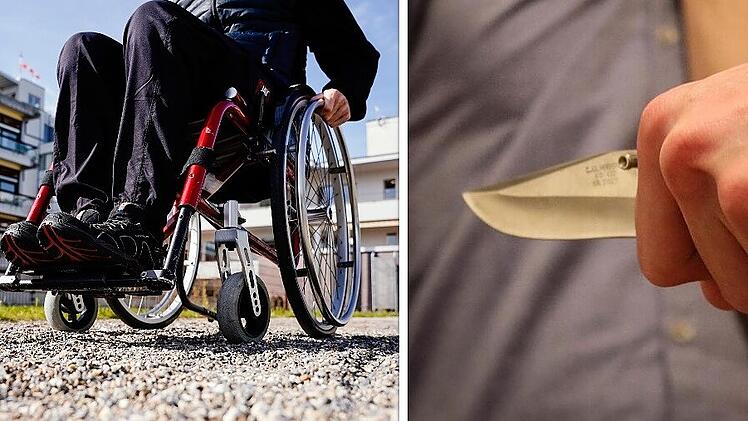 Rollstuhlfahrer erstochen
