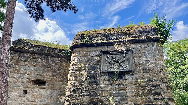 An der Saltorbastion prangt das Wappen des Bamberger Fürstbischofs Veit II. von Würtzburg.