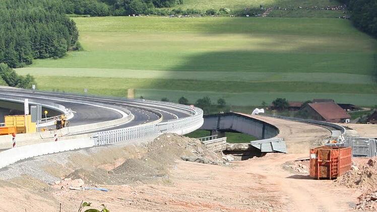 Die Brücke sackt einfach weg...