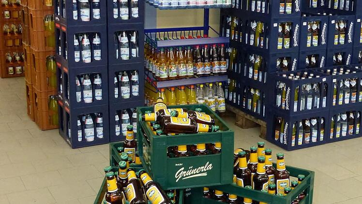 Große und vielfältige - auch alkoholfreie - Getränkeauswahl.