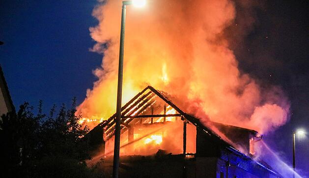 Brand in Frensdorf