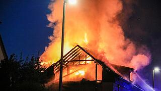 Brand in Frensdorf