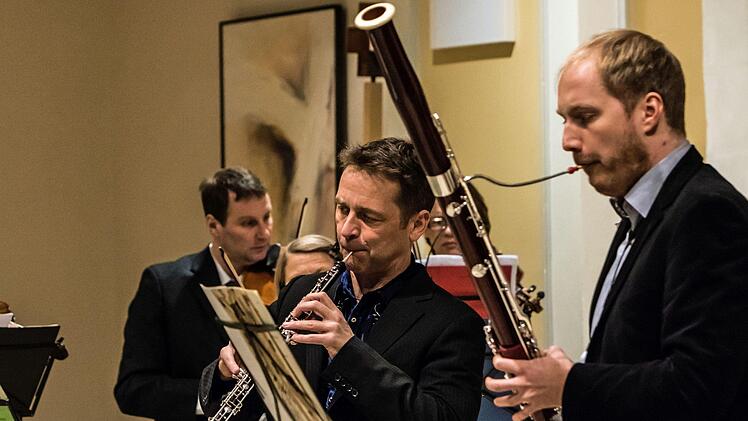 Impressionen vom Weihnachtskonzert mit dem Collegium Musicum Coburg in der MorizkircheFoto: Jochen Berger