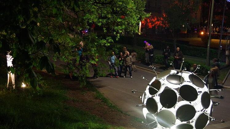Auftakt zu "Kronach leuchtet 2018". Foto: Heike Schülein