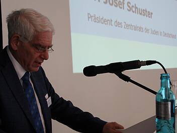 Dr. Josef Schuster bei seinem Vortrag in Bad Bocklet.Johannes Schlereth