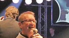 Rainer Mahr sang auch in den vergangenen Jahren als Zugabe am Ende des Abends.