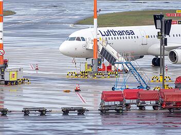 Streik bei der Lufthansa - Hamburg
