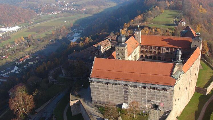 Die Plassenburg aus der Luft. Foto: Ingo Bär