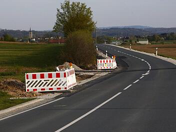 Die Kreisstraße bei Unterstürmig Foto: Josef Hofbauer