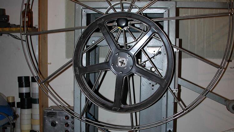 Alte Technik: Filmrollen ohne Film Foto: Ulrike Müller