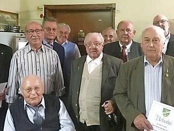 Sie sind 60 Jahre dem Verein treu.