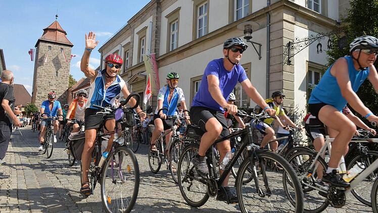 BR Radltour 2015 in Höchstadt Foto: Ronald Rinklef