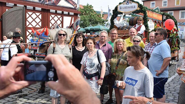 Die Kulmbacher Bierwoche hat begonnen. Foto: Ronald Rinklef