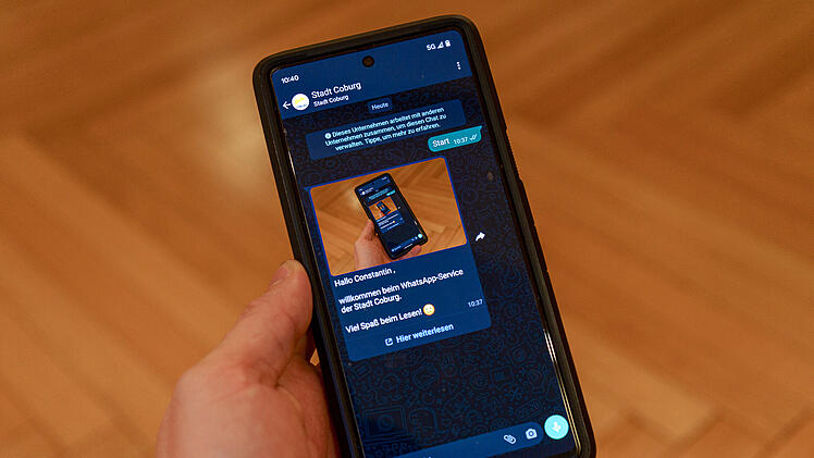 Coburg: Stadt startet Whatsapp-Service - so kannst du teilnehmen