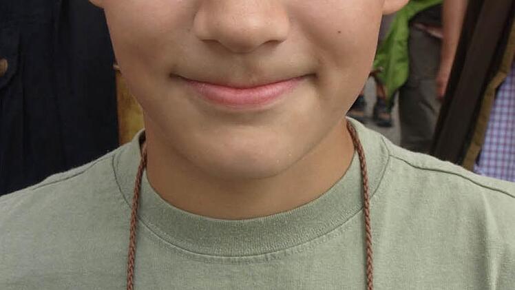 Der jüngste Teilnehmer: Daniel Erhard