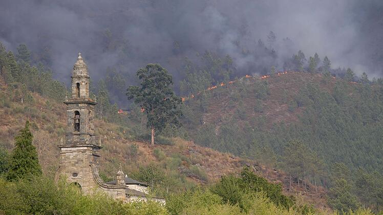 Waldbrände in Spanien