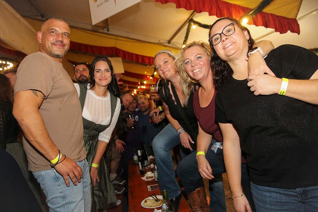 Endlich wieder Weinfest in Abtswind.